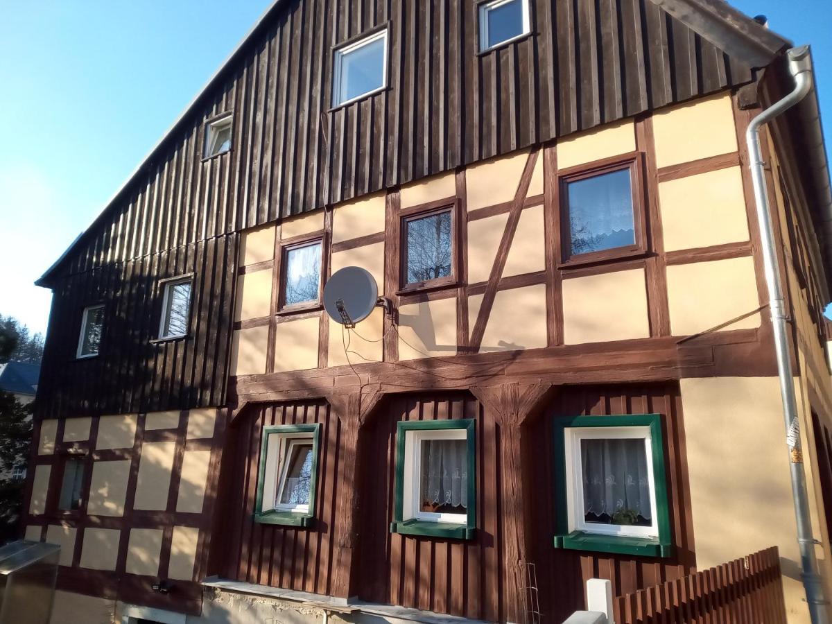 Ferienwohnung Zum Sebnitzer Hirsch Bagian luar foto