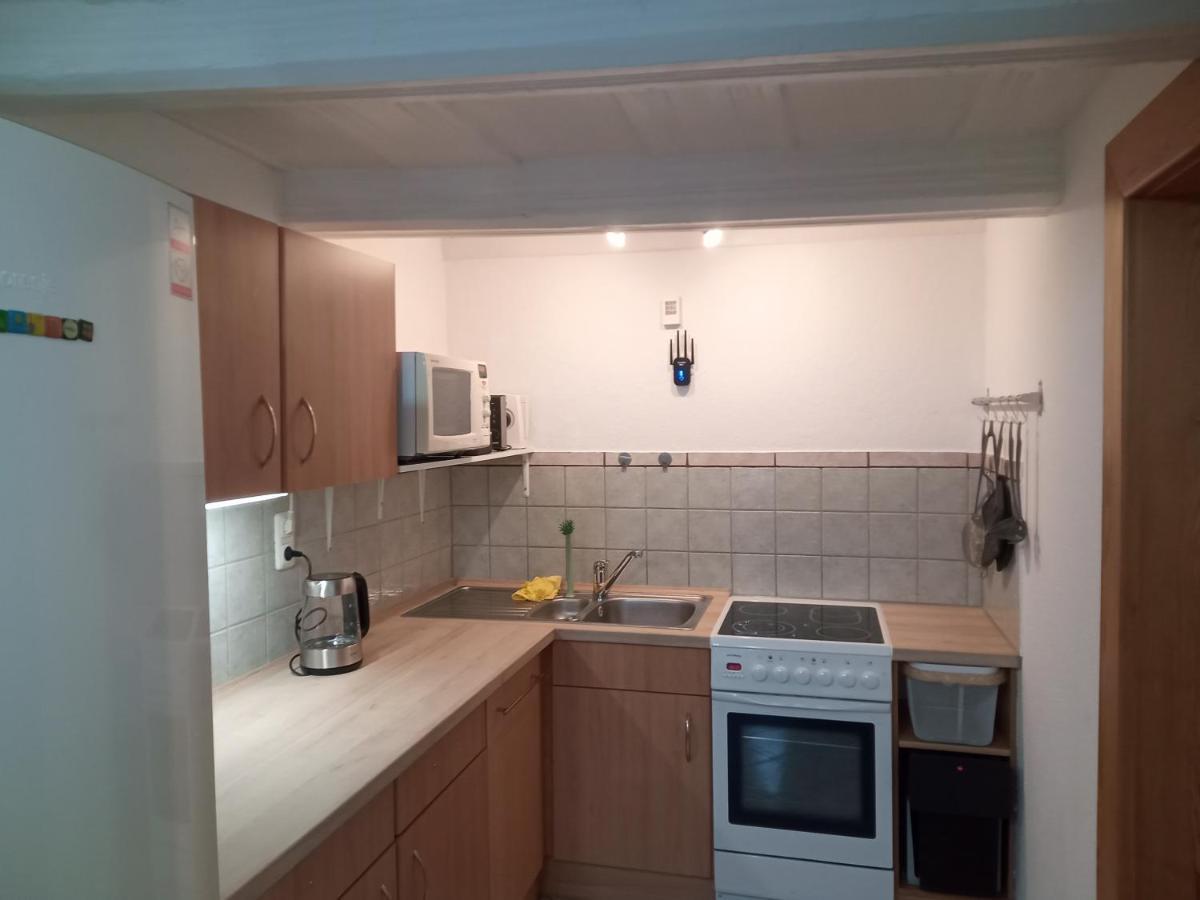 Ferienwohnung Zum Sebnitzer Hirsch Bagian luar foto
