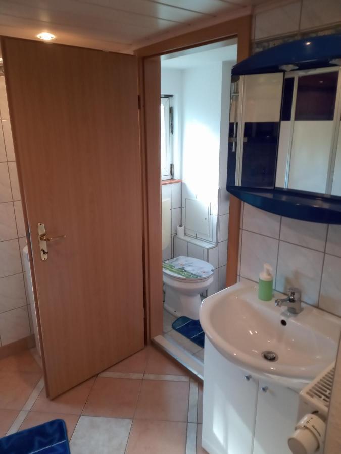 Ferienwohnung Zum Sebnitzer Hirsch Bagian luar foto
