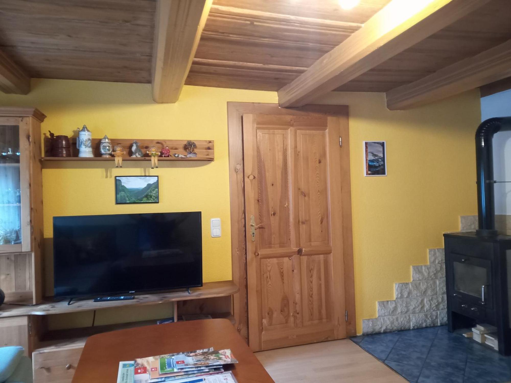 Ferienwohnung Zum Sebnitzer Hirsch Bagian luar foto