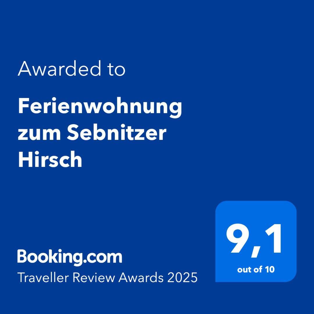 Ferienwohnung Zum Sebnitzer Hirsch Bagian luar foto